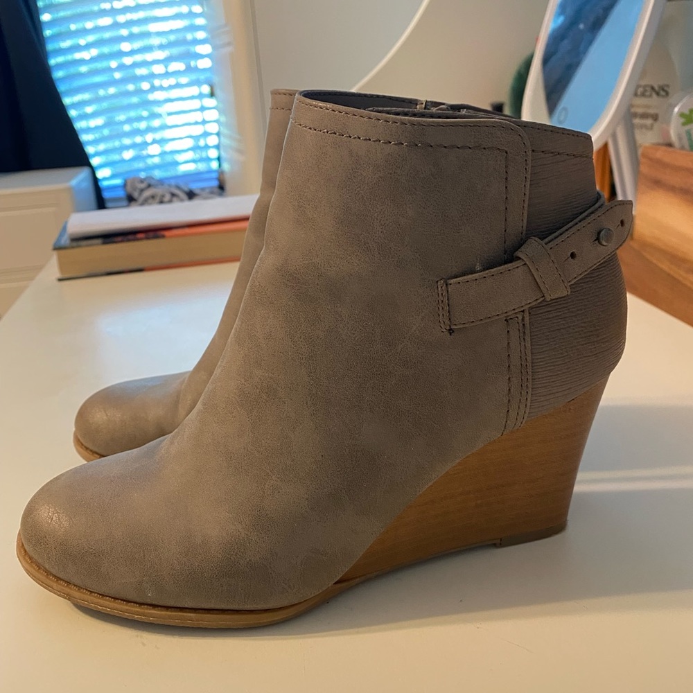 Gray Booties